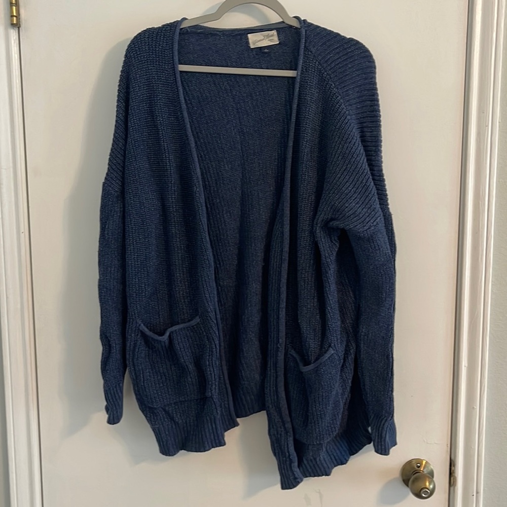 Oversized Universal Thread Denim Colored Sweater